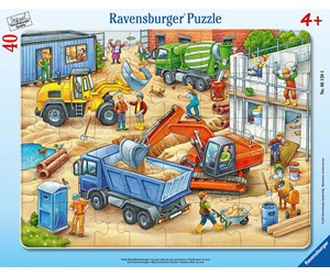 Leketøy - Ravensburger Big Construction Vehicles 30-48p - 10106120