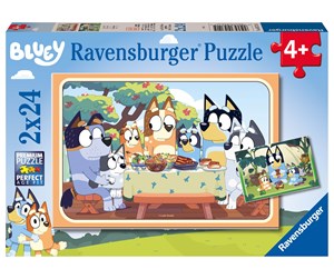 Puslespill - Ravensburger Bluey 2x24p - 10105711