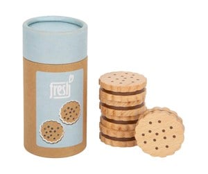 Rollelek - Small Foot - Wooden Play Food Sandwich Cookies 5d - 12352