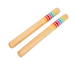 Treleker - Small Foot - Wooden Colored Drumsticks - 11496