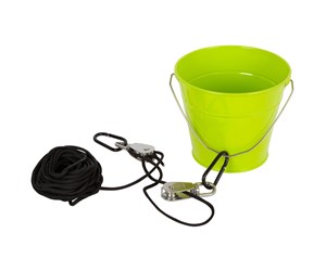 Utendørsleker - Small Foot - Bucket Green with Pulley - 11905