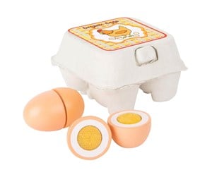 Rollelek - Small Foot - Wooden Play Food Eggs 9dlg. - 10591