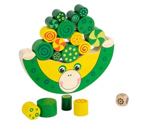 Treleker - Small Foot - Wooden Balance Game Frog 20dlg. - 11058