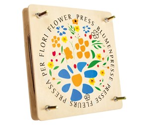 Kreative leker - Small Foot - Wooden Flower Press 18x18cm - 8172