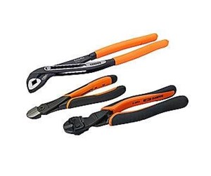 Håndverktøy - BAHCO 3-piece pliers set with water pump pliers Heavy Duty - PLIERSET6