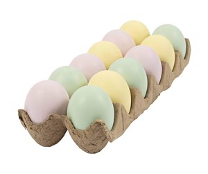 Kreative leker - Creativ Company Plastic Eggs Pastel 12pcs. - 51020