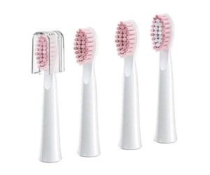 Elektrisk tannbørste - Fairywill Børstehoder E11 (pink) Yoothbrush tips - E11 Pink 4 pcs