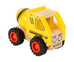 Treleker - Small Foot - Wooden Cement Truck Yellow - 12286