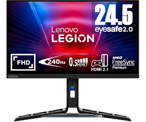 Skjerm - 25" Lenovo Legion R25f-30 - 1920x1080 - 240Hz - VA - 2x3W Speakers - 67B8GACBEU