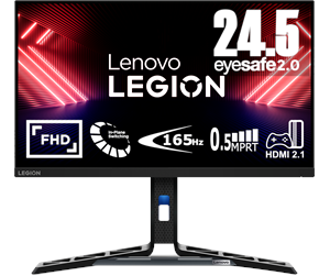 Skjerm - 24,5" Lenovo Legion R25i - 1920x1080 - 165Hz - IPS - DisplayHDR 400 - 2x3W Speakers - 67B7GACBEU