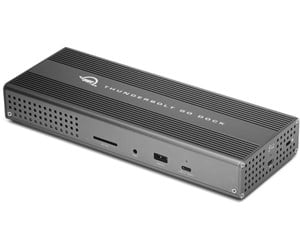 Dokkingstasjon - OWC Thunderbolt Go Dock - Silver - OWCTB4DKG11P