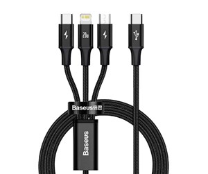 USB - Baseus Rapid 3-in-1 USB cable - CAMLT-SC01