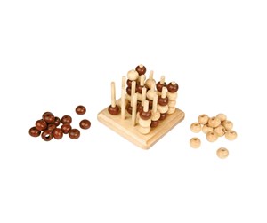 Brettspill & Puslespill - Small Foot - Foor n a Row 3D Wooden Strategy Game - 4462