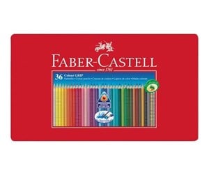 Skrive- & Tegneverktøy - Faber Castell GRIP - coloured pencil (pack of 36) - 112435