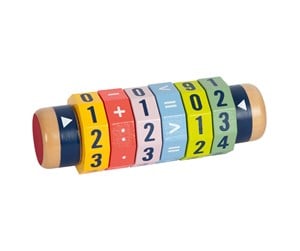 Treleker - Small Foot - Rolling Calculator Wood 1x1 - 10527