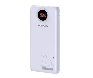 Nødlader - ROMOSS SW20PF Nødlader - Hvit - 20000 mAh - PSW20-112-1133H