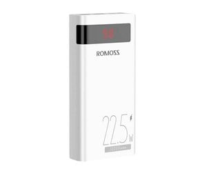 Nødlader - ROMOSS SENSE8PF Nødlader - Hvit - 30000 mAh - PHP30-852-1735H