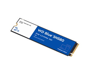 SSD - WD Blue SN580 SSD - 2TB - PCIe 4.0 - M.2 2280 - WDS200T3B0E