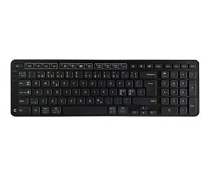 Tastatur - Contour Balance Keyboard BK Wireless (Nordic layout) - Tastatur - Nordisk - Svart - 102102