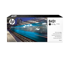 Printertilbehør blekk/toner - HP 842C / C1Q53A Black PageWide XL Ink - Blekkpatron Svart - C1Q53A