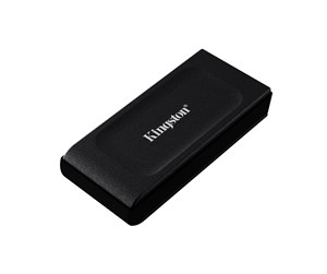 SSD - Kingston XS1000 Portable SSD - 1TB - Ekstern SSD - Svart - USB 3.2 Gen 2 - SXS1000/1000G