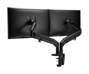 Skjermholder - Neomounts by NewStar Neomounts DS70-810BL2 mounting kit - full-motion adjustable dual arm - for 2 LCD displays - black - DS70-810BL2