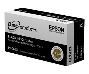 Printertilbehør blekk/toner - Epson Discproducer PJIC7(K) - Blekkpatron Svart - C13S020693