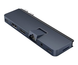 Dokkingstasjon - Hyper Drive DUO PRO - 7-in-2 USB-C HUB - HD575BUGL