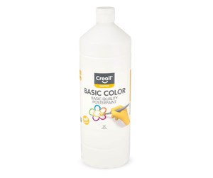 Kreative leker - Creall School paint White 1 liter - 01821