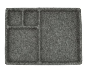 Leketøy - Kikkerland Felt Catch-All Tray 28.6 x 20 x 2 cm - OR112