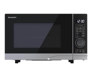 Mikrobølgeovn - Sharp Premium series YC-PG204AE-S - microwave oven with grill - freestanding - silver - YC-PG204AE-S