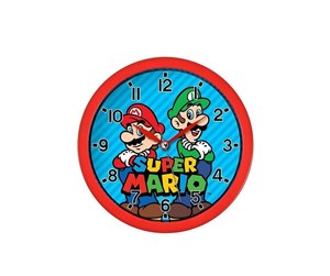 Reklameartikler - Peers Hardy - Wall Clock Super Mario - Veggklokke - 5018479127932