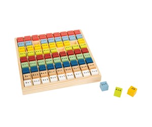 Brettspill & Puslespill - Small Foot - Wooden Counting Times Color 82dlg. - 11163