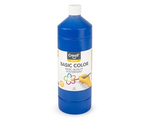 Kreative leker - Creall School paint Royal blue 1 liter - 01812