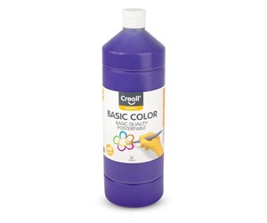 Kreative leker - Creall School paint Purple 1 liter - 01809