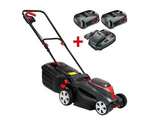 Gressklipper - AL-KO Batteri-gressklipper Batteri gressklipper 18 V BOSCH HOME AND GARDEN COMPATIBLE 32.1 Li inkl. 2 batterier og lader - 2266196