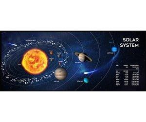 Musematte & Tilbehør  - Gembird Gaming mouse pad - extra large - Cosmos - MP-SOLARSYSTEM-XL-01