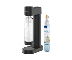 Kullsyremaskin - Philips GoZero ADD4901BK - soda maker - ADD4901/10