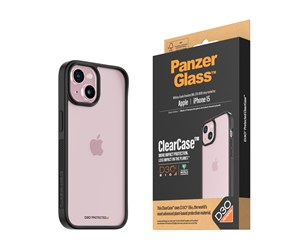 Mobil - Deksel og etui - PanzerGlass ClearCase with D3O iPhone 15 - PANZER1176