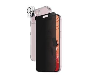 Mobil - Beskyttelsesglass - PanzerGlass Privacy 3-in-1 Pack iPhone 15 - PANZERB1172+P2809