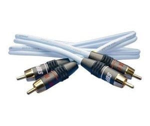 Lydkabel - Supra Dual-RCA - audio cable - 2 m - 1001901253