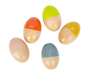 Treleker - Small Foot - Wooden Music Eggs Groovy Beats 5pcs. - 12252