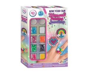 Små gaver til barn - Grafix Make Your Own Diamond Painting Jewelry - 240011