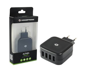 Mobil - Adaptere og ladere - Conceptronics Conceptronic ALTHEA power adapter - USB - 25 Watt - ALTHEA04B