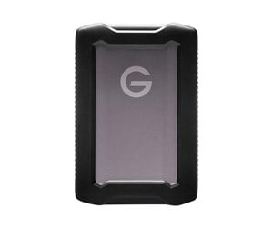 Hard drive - External - SanDisk Professional G-DRIVE ArmorATD - Ekstern Harddisk - 5TB - Grå - SDPH81G-005T-GBA1D