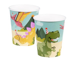 Leketøy - Boland Paper Cups Dino Party 10pcs. - 50067