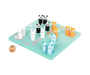 Brettspill & Puslespill - Small Foot - Ludo Game Animals Wood - 11462