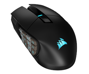 Mus - Corsair SCIMITAR ELITE WIRELESS Gaming Mouse - Mus - Optisk - 16 - Svart - CH-9314311-EU