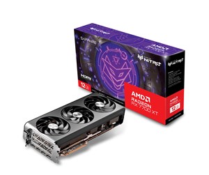 Grafikkort - Sapphire Radeon RX 7700 XT NITRO+ - 12GB GDDR6 RAM - Grafikkort - 11335-02-20G