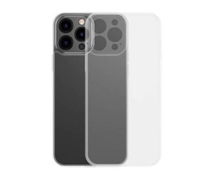 Mobil - Deksel og etui - Baseus Frosted Case for iPhone 13 Pro (transparent) + tempered glass - ARWS000702